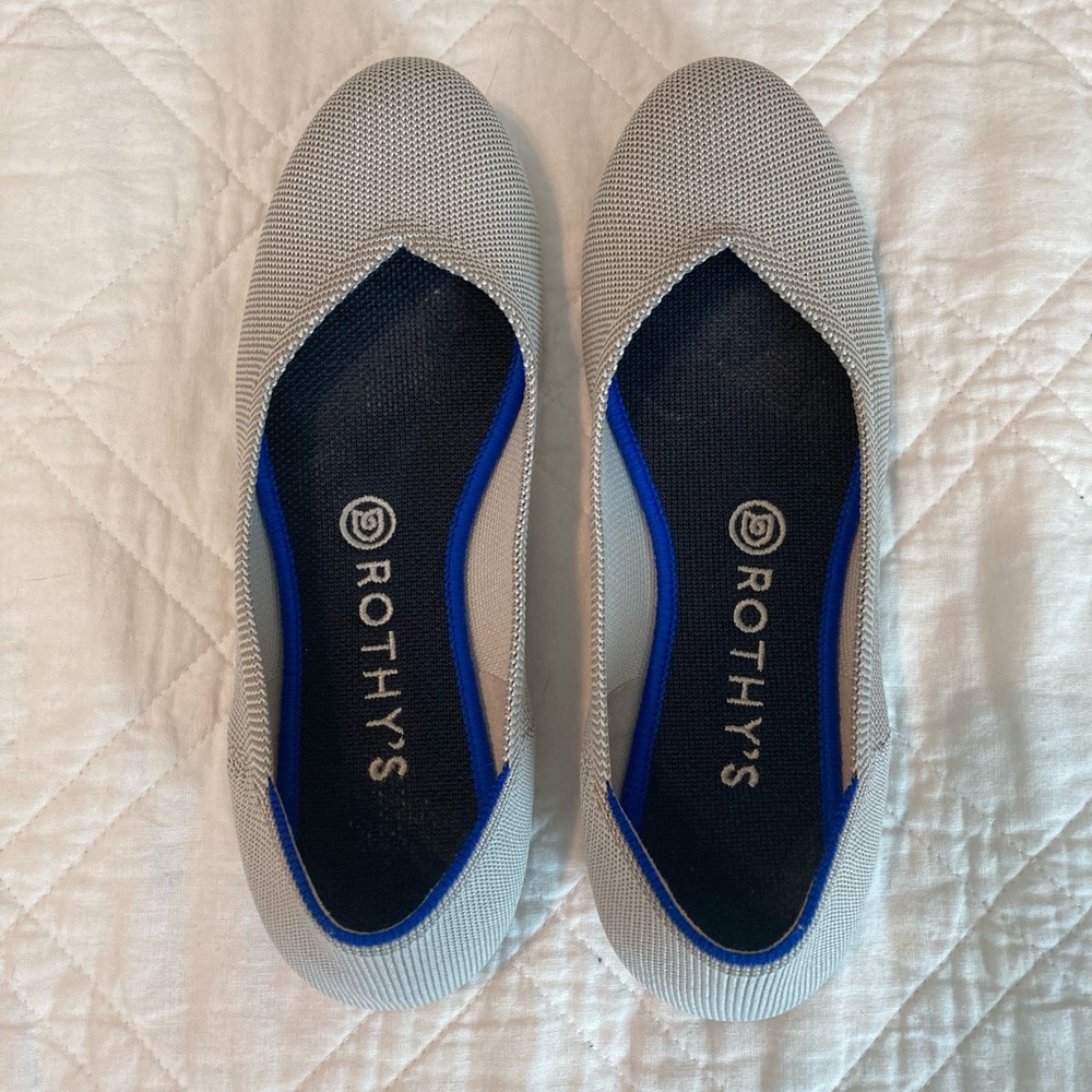Rothy’s The Flat Size 8.5 Flax Birdseye (retired)